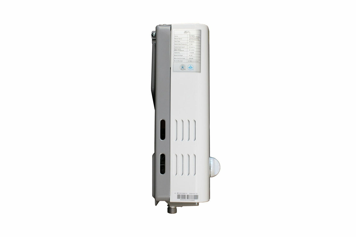 EZ Tankless CampChamp 1.8 GPM LP Propane Outdoor Tankless Water Heater Manufacturer RFB