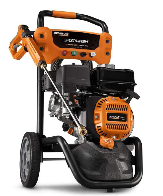 Generac 2900 PSI 2.4 GPM Gas SpeedWash Pressure Washer California Compliant New