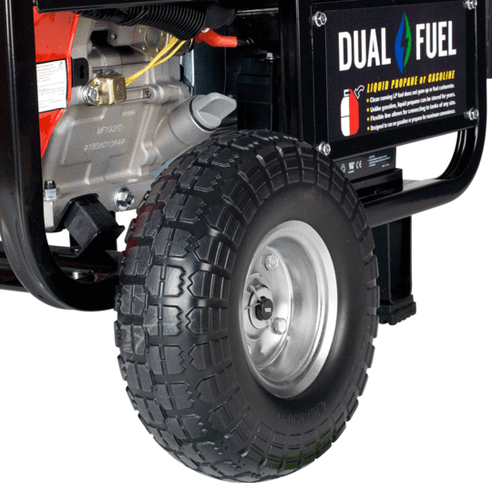 DuroStar DS10000EH 8000W/10000W Dual Fuel Electric Start Generator New