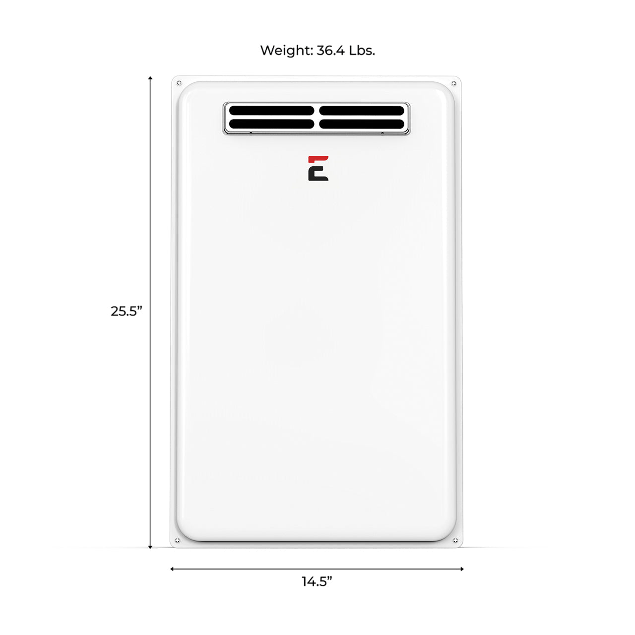 Eccotemp 6.8GB-NG Builder Series Tankless Water Heater Natural Gas 6.8 GPM Outdoor Open Box
