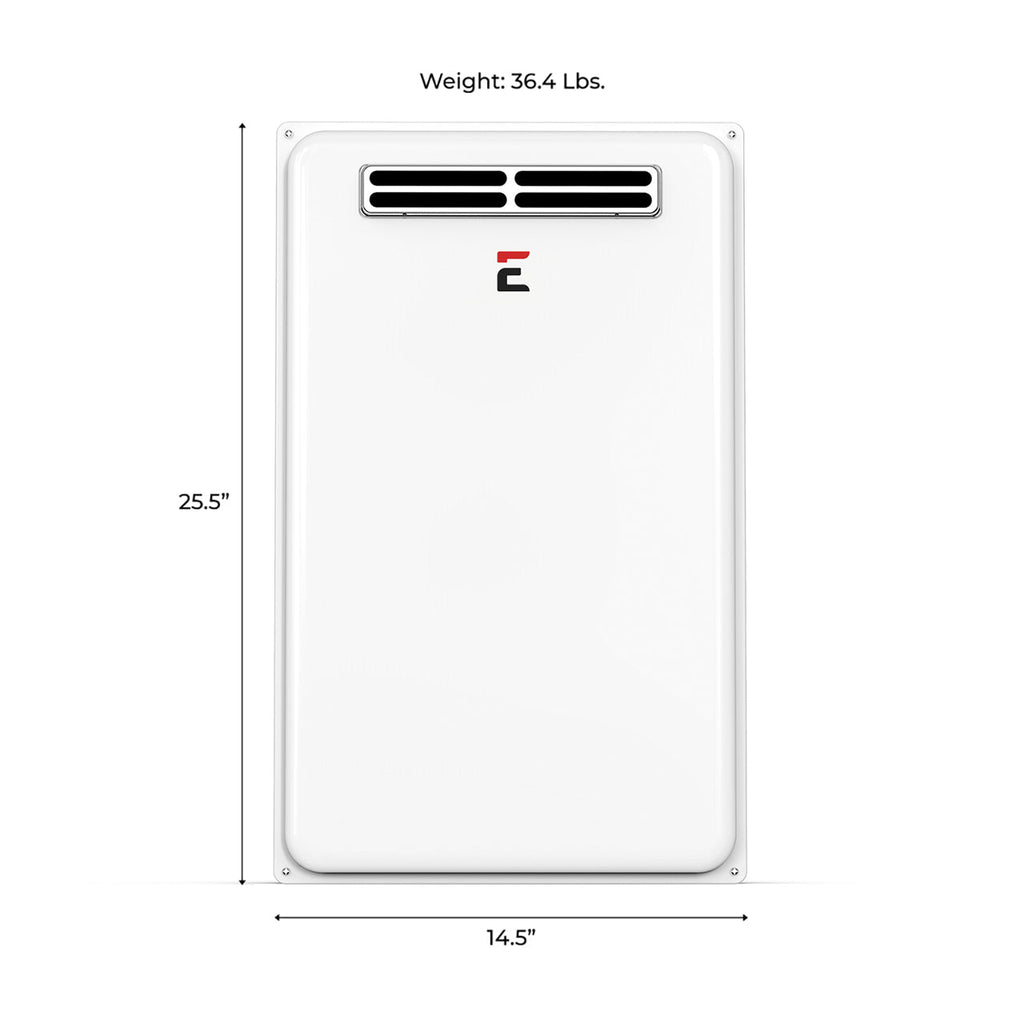 Eccotemp 6.8GB-LP Builder Series Tankless Water Heater Liquid Propane 6.8 GPM Outdoor Open Box