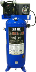Eagle C4160V1 Air Compressor Upright 150 PSI 60 Gallon 12.5 CFM 5 HP Electric 208/230V New