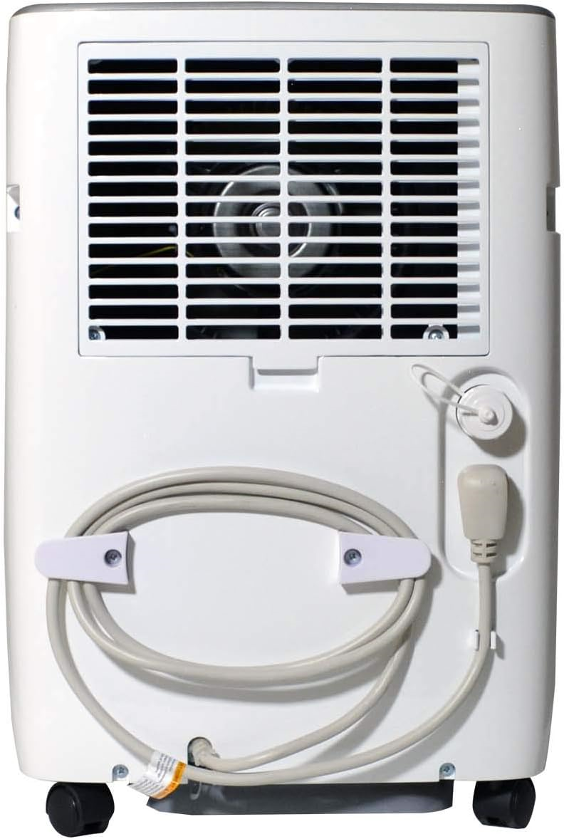 Soleus Air DSJ-25E-01 Dehumidifier 25 Pint with Mirage Display Continuous Drainage Outlet 2.6 Amp New