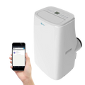Rollibot Rollicool A20 14000 BTU Portable Smart Alexa Enabled Ultra Quiet Air Conditioner with Heater Dehumidifier Fan and Remote New