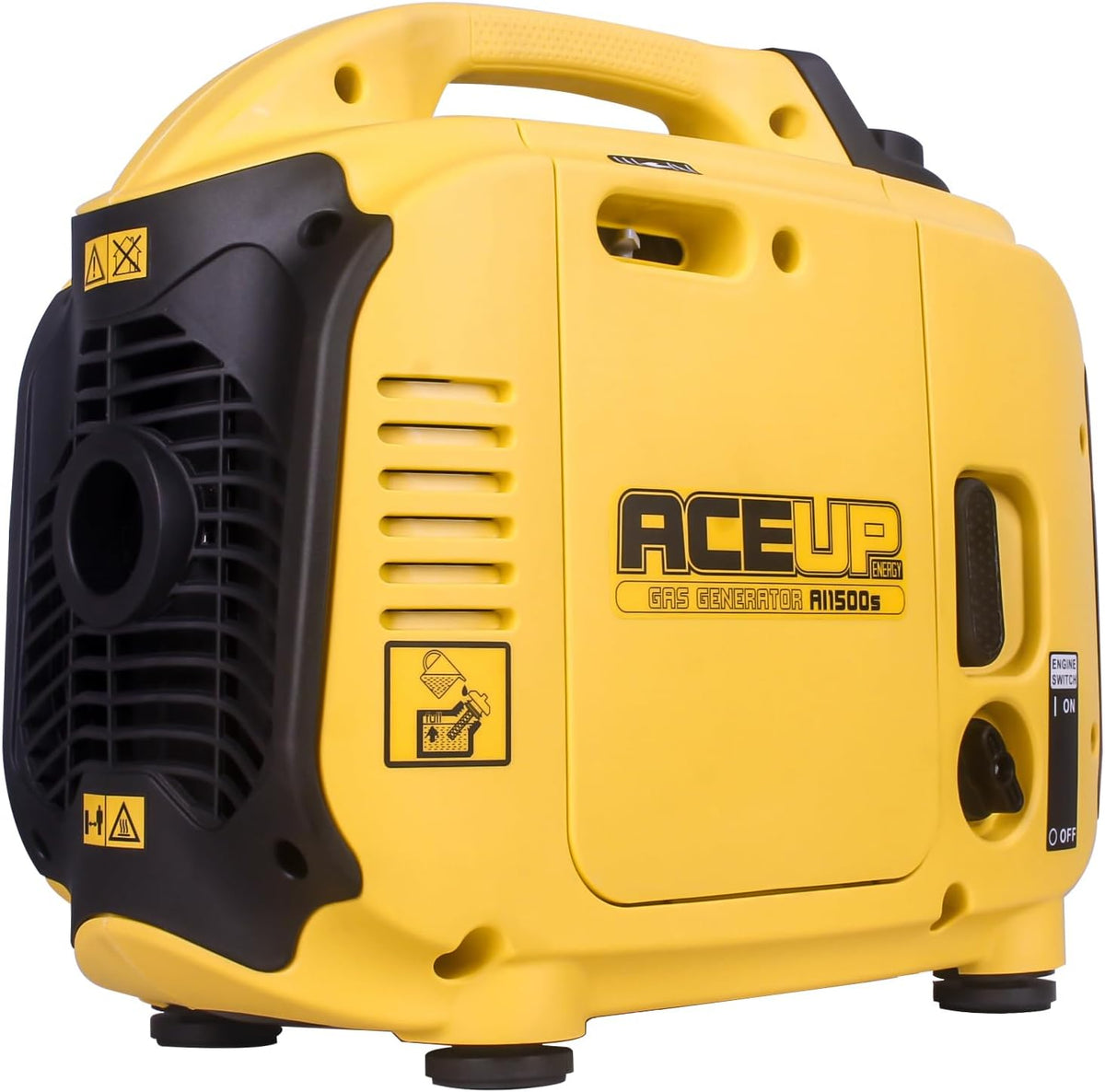 Aceup Energy AI1500S Generator 1200/1500W Gas Powered Inverter Quiet Low THD New