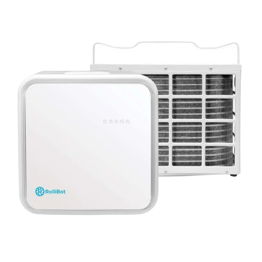 Rollibot Rollicool P800 10000 BTU Smart Alexa Enabled Lightweight Portable Mini Split Air Conditioner with Dehumidifier and Fan New