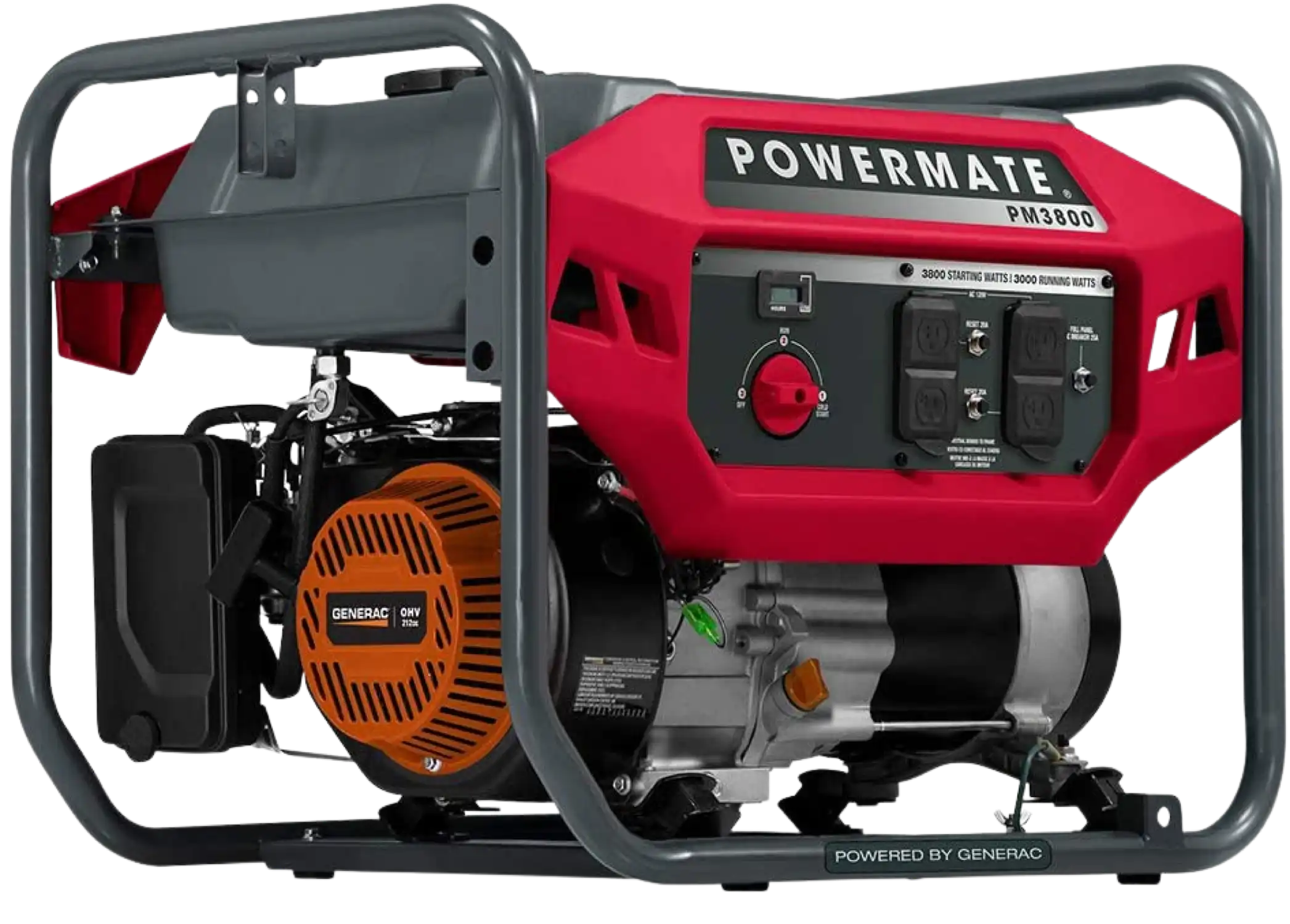 Generac/Powermate PM3800 3000W/3800W Gas Generator New