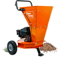 Super Handy GUO083 145CC OHV 3.4 HP 1" Inch Cutting Capacity Leaf Shredder Used