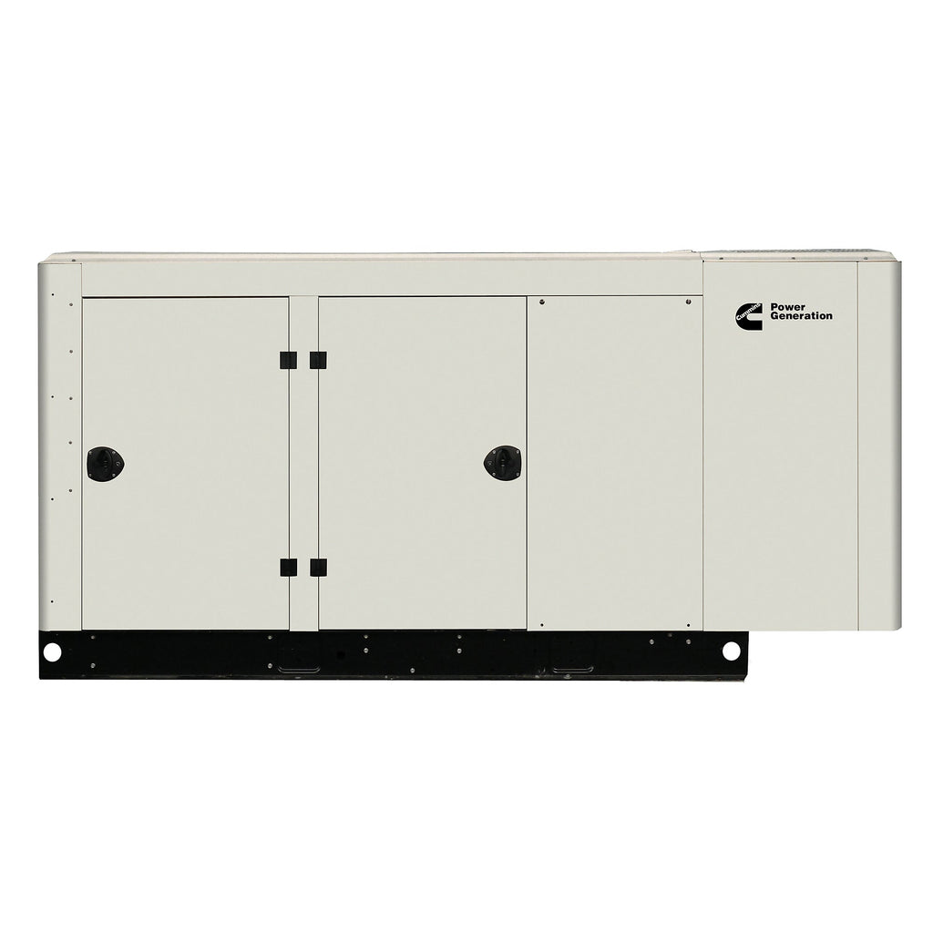 Cummins RS100 100kw Power Quiet Connect™ Series Liquid Cooled Single Phase 120/240V Standby Generator LP/NG A054F867 New