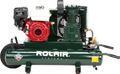 Rolair 6590HK18-0001 Air Compressor Wheeled 9 Gal. Gas 6.5 HP Honda GX200 Engine Single Stage Pump New
