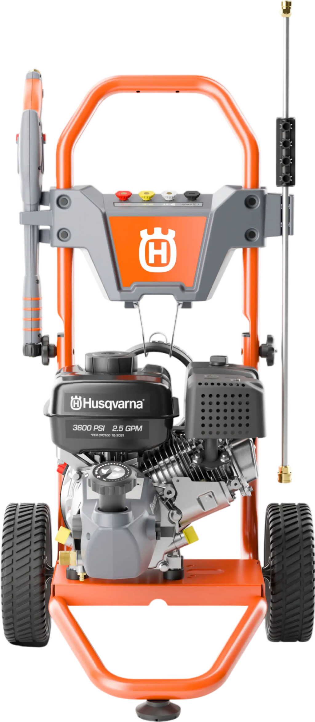 Husqvarna 022015 Gas Pressure Washer Control Touch 3600 PSI 2.5 GPM Briggs & Stratton CR950 New
