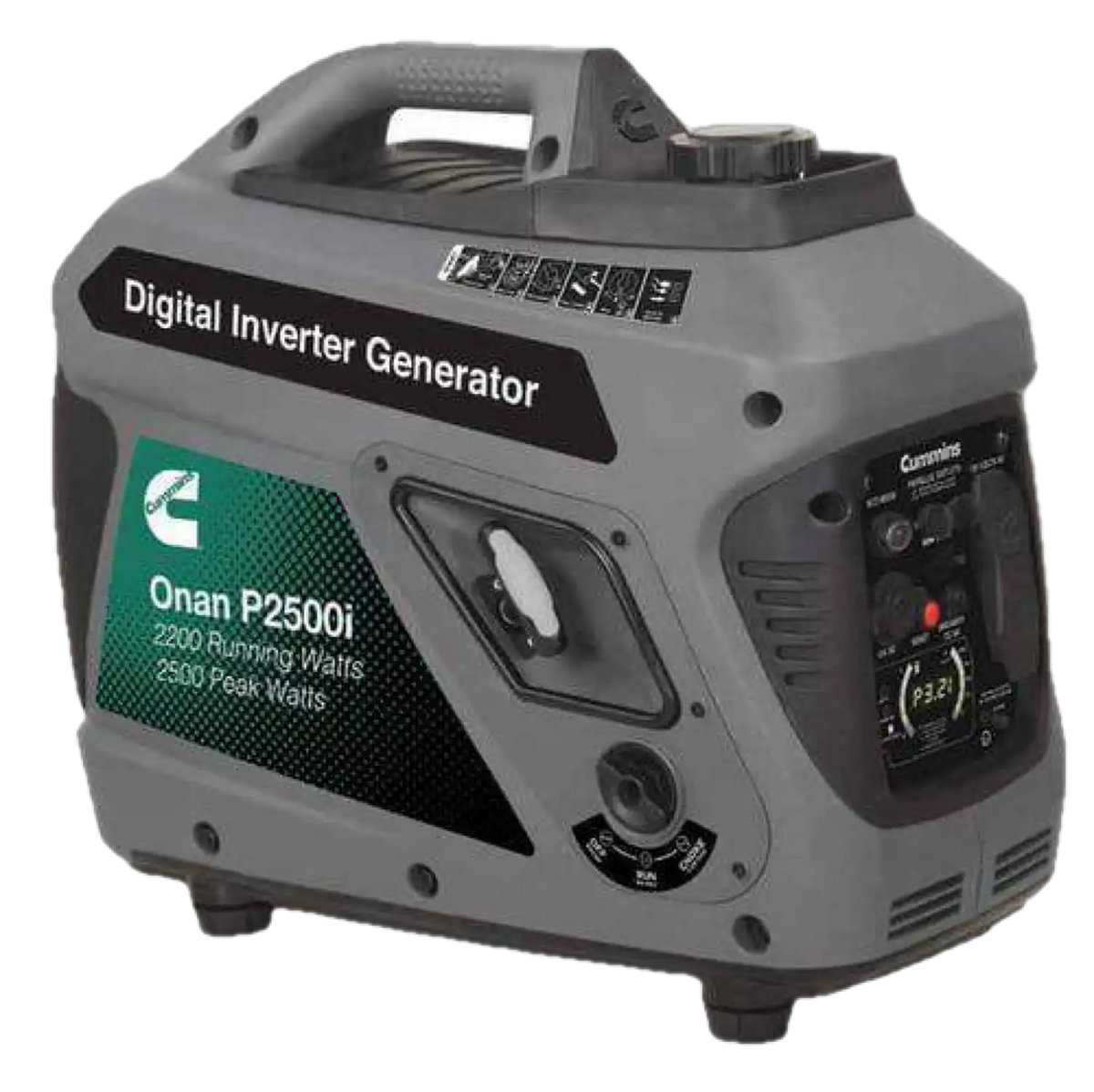 Cummins Onan P2500i 2200W/2500W Digital Portable Gas Inverter Generator New