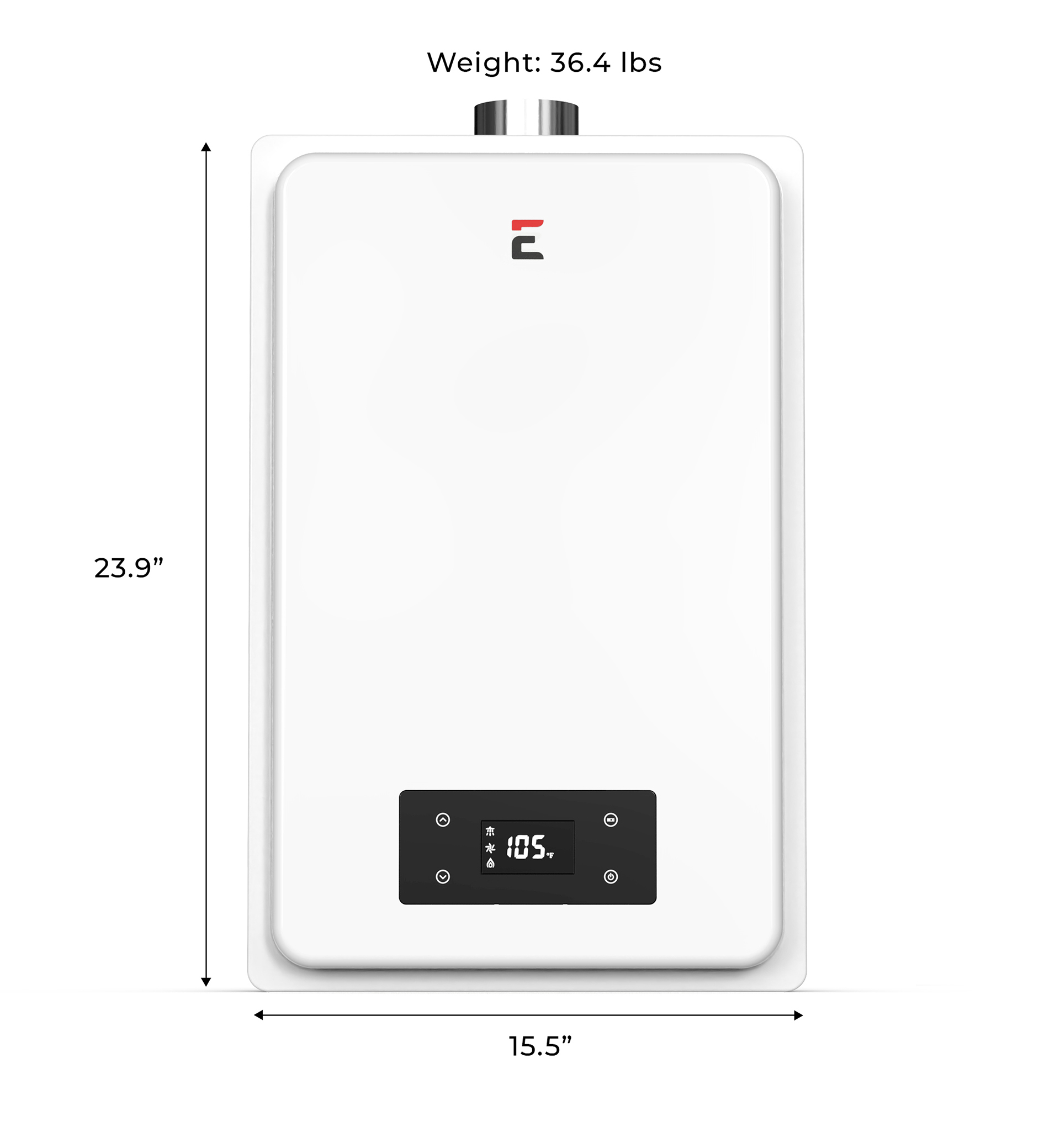 Eccotemp 6GB-ILP Builder Grade 6.0 GPM Indoor Liquid Propane Tankless Water Heater Open Box