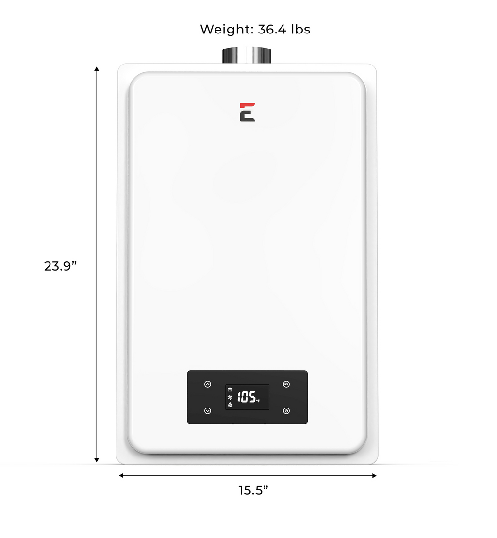 Eccotemp 6GB-ING Builder Grade 6.0 GPM Indoor Natural Gas Tankless Water Heater Open Box