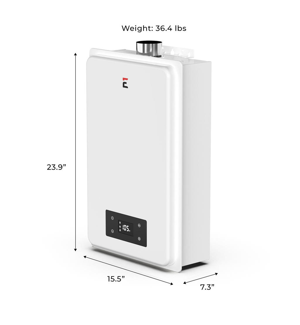 Eccotemp 6GB-ING Builder Grade 6.0 GPM Indoor Natural Gas Tankless Water Heater Open Box