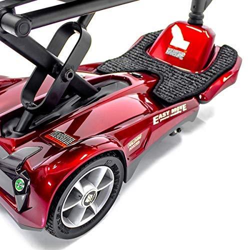 EV Rider Transport AF+ Automatic Folding Scooter Burgundy Red Open Box