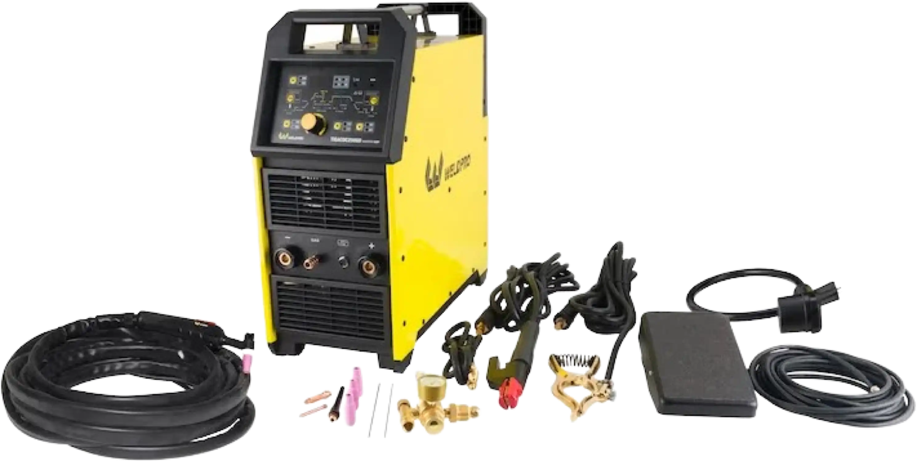 Weldpro TIGACDC250GD AC/DC Welder with TIG20 Water Cooled Torch L12006-1 New