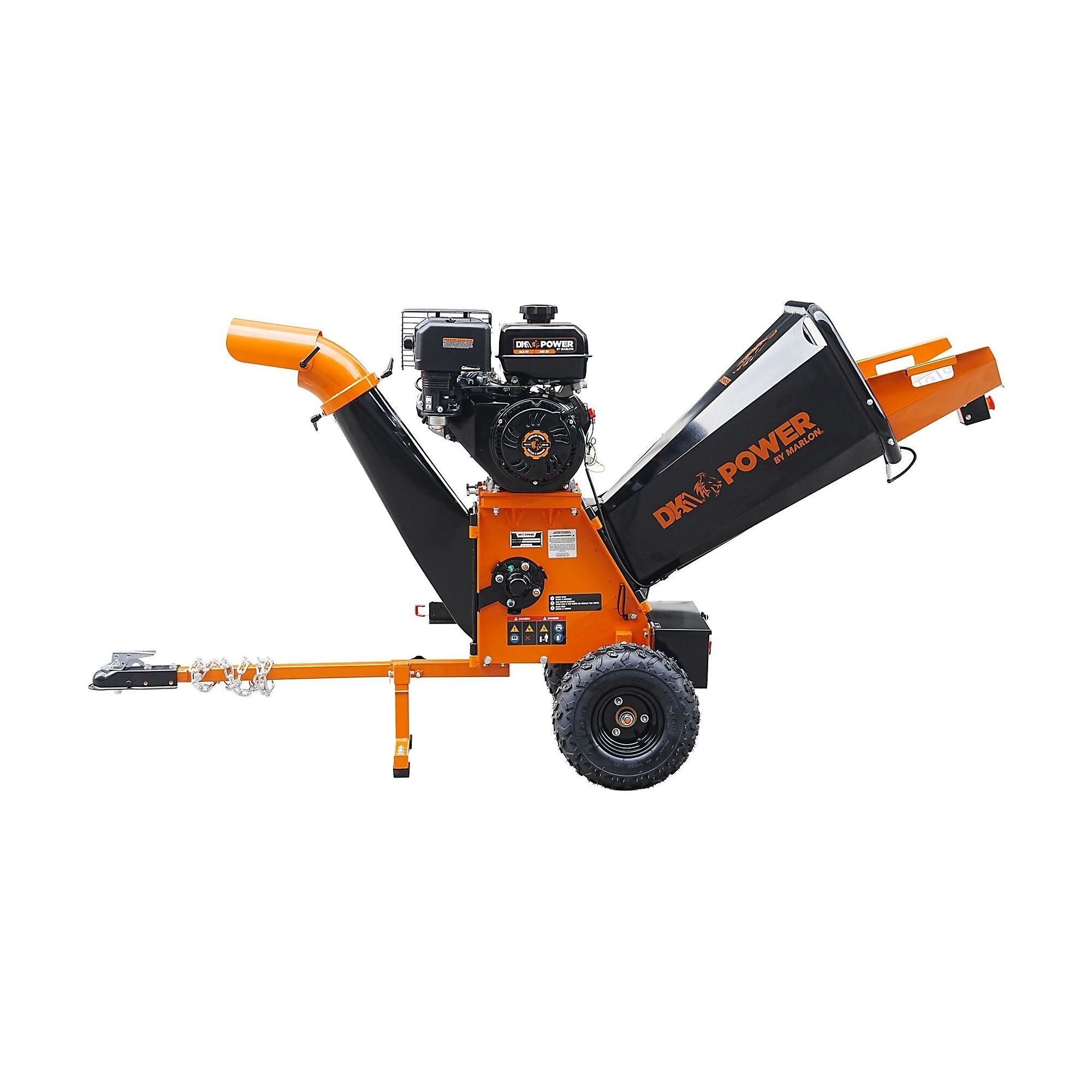 DK2 Kinetic Drum Chipper 5-inch 15 HP 420cc OHV Engine OPC525-V2 New