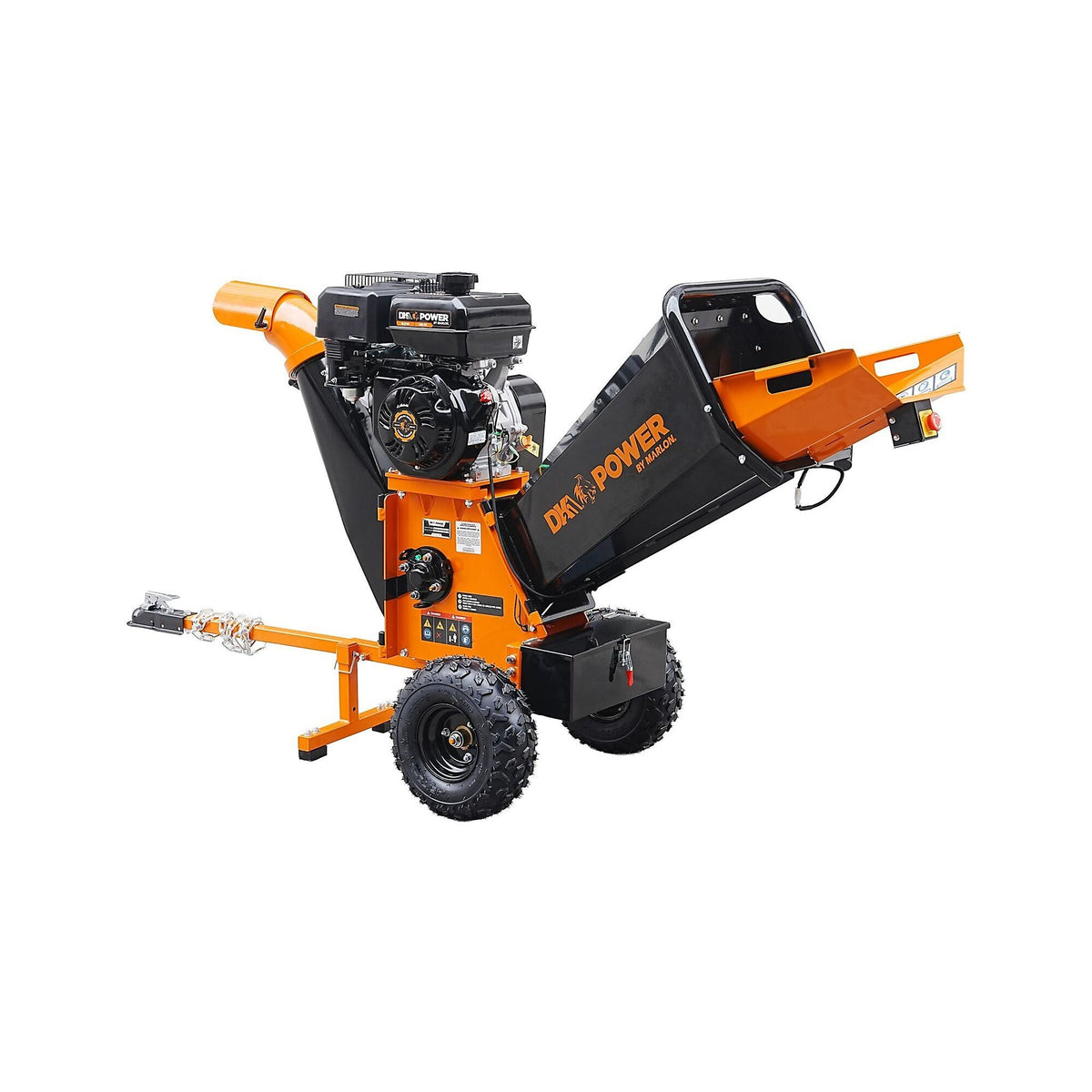 DK2 Kinetic Drum Chipper 5-inch 15 HP 420cc OHV Engine OPC525-V2 New