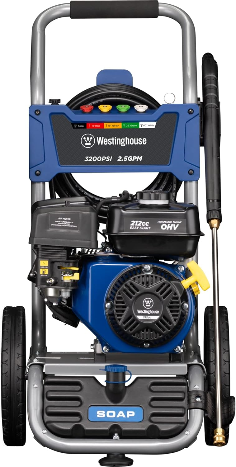 Westinghouse WPX3200 Pressure Washer 3200 PSI 2.5 GPM Gas New