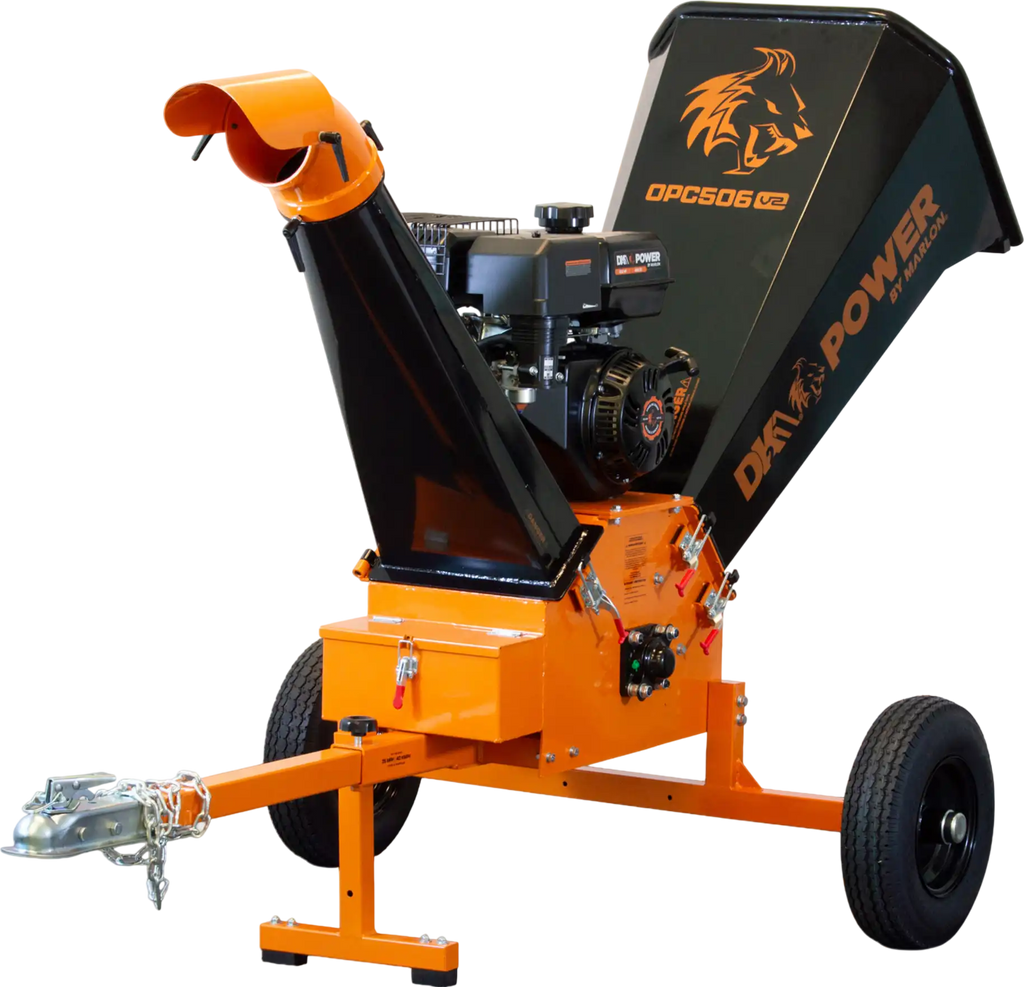 DK2 Chipper Shredder 6" Capacity 15 HP Gas Powered Tow-Behind OPC506-V2 New