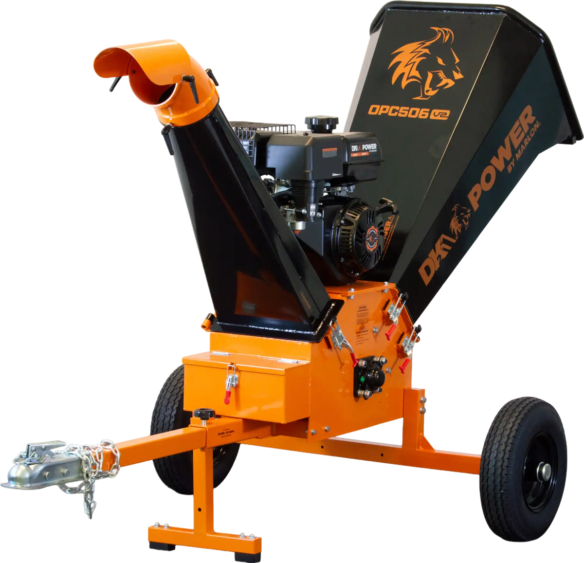 DK2 Chipper Shredder 6" Capacity 15 HP Gas Powered Tow-Behind OPC506-V2 New