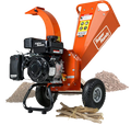 Super Handy GCAO006 Mini Wood Chipper Shredder Mulcher 3" Max Capacity with 7HP 212cc Engine New Canada Only
