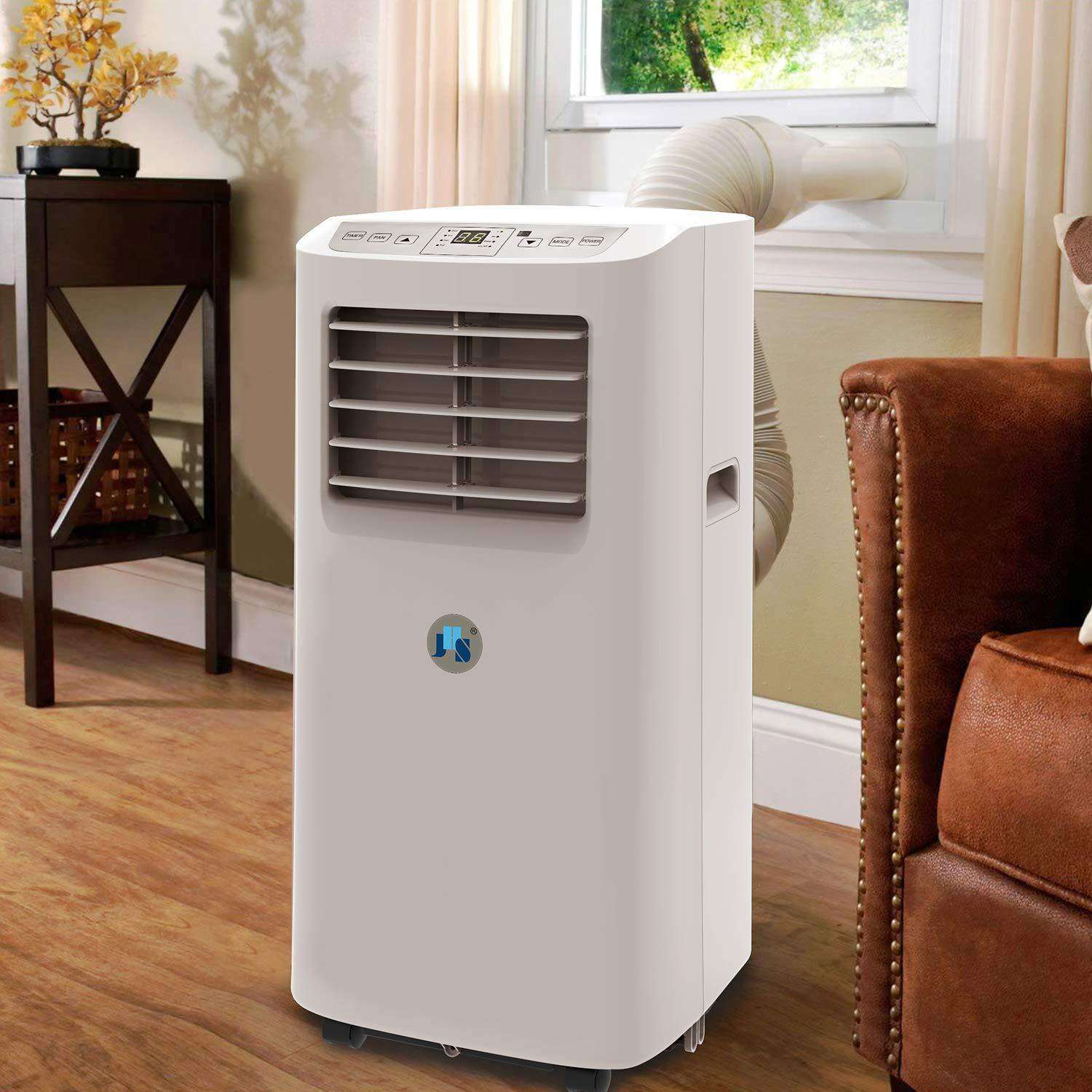 JHS A019-8KR/A 8,000 BTU Portable Air Conditioner with Dehumidifier and Remote New
