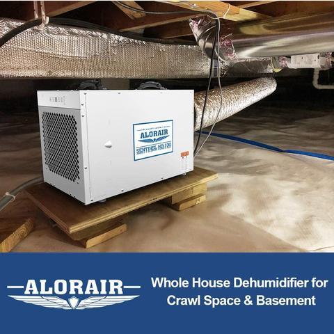 AlorAir Sentinel HDi100 Basement/Crawlspace Dehumidifier 100 Pints with Condensate Pump New