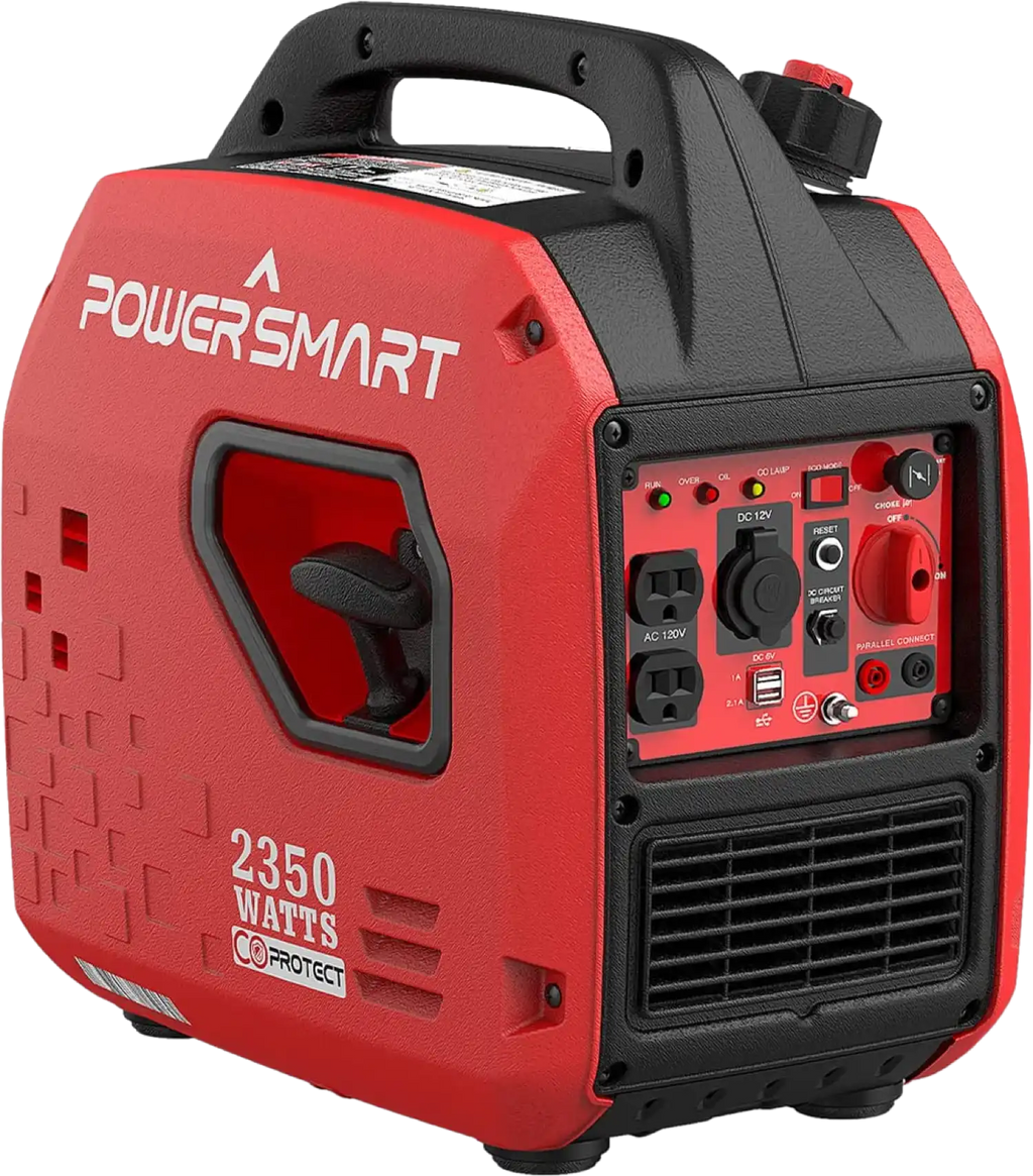 Powersmart PS5025C Inverter Generator 1900/2350W Gas 4 Stroke Recoil Start New