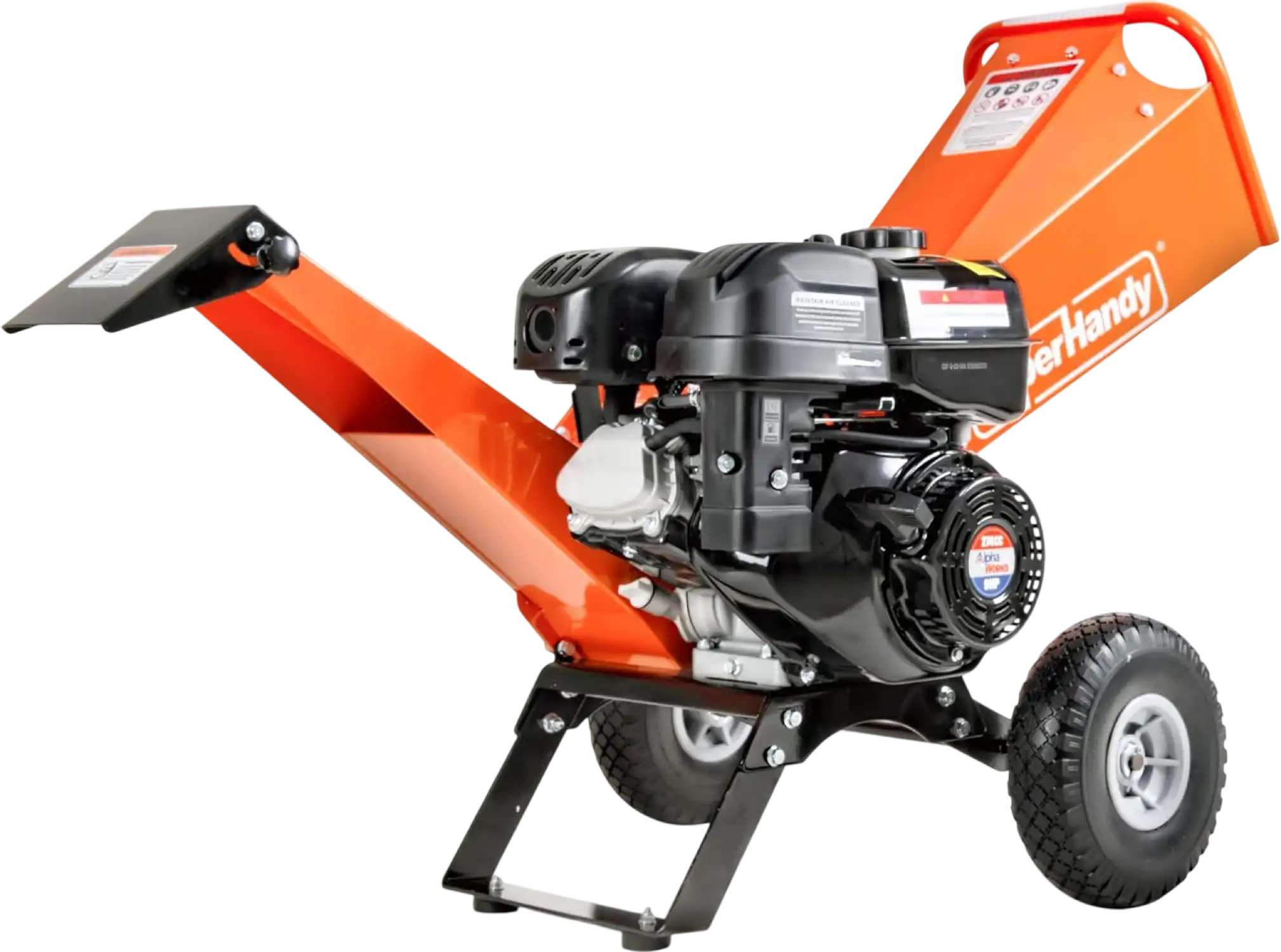 Super Handy GUO148 Wood Chipper Mulcher 4" Capacity 9 HP Gas Engine New