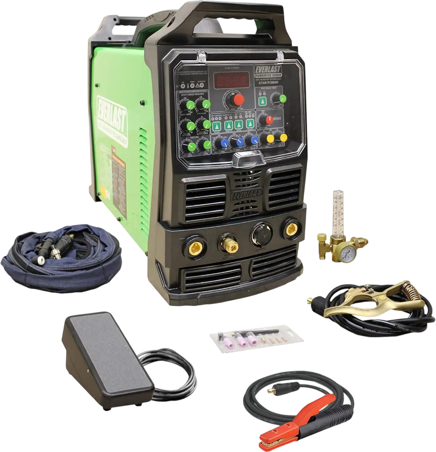 Everlast PowerTIG 250EX Welder Digital Inverter TIG/Stick AC DC 250Amp 220/240V New