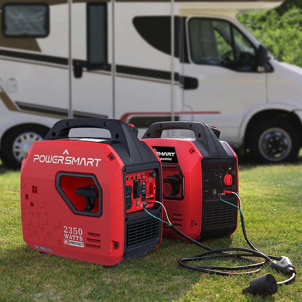 Powersmart PS5025C Inverter Generator 1900/2350W Gas 4 Stroke Recoil Start New