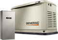 Generac 7210 Guardian 24kW Standby Generator WiFi w/ 200 Amp Automatic Transfer Switch Scratch & Dent