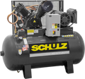 Schulz V-Series Air Compressor 7.5 HP 80 gal. 2-Stage 208-230V 3-Phase Horizontal 7580HV30X-3 New