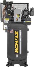Schulz Premium Series Air Compressor 7.5 HP 80 gal. 2-Stage 230V 1-Phase Vertical P7580VL30X-1 New