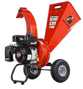 G GUO054 Mini Wood Chipper and Shredder 7HP 212CC Gas Engine 3" Max Branch Diameter New