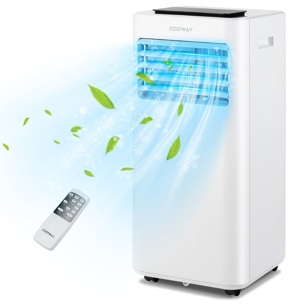 Costway Portable Air Conditioner 8000 BTU with Remote Control New