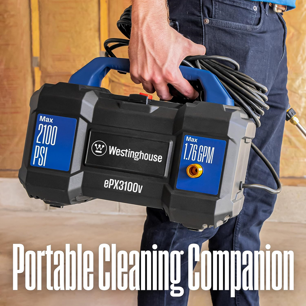 Westinghouse ePX3100v Electric Pressure Washer 2100 PSI 1.76 GPM New