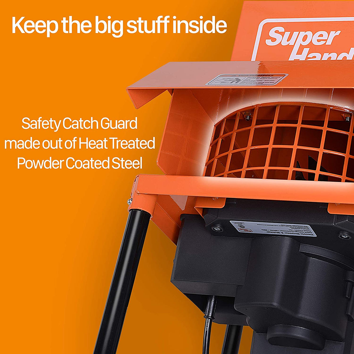 Super Handy GUO056 120V AC 11" Cutting Blade Electric Shredder and Mulcher New