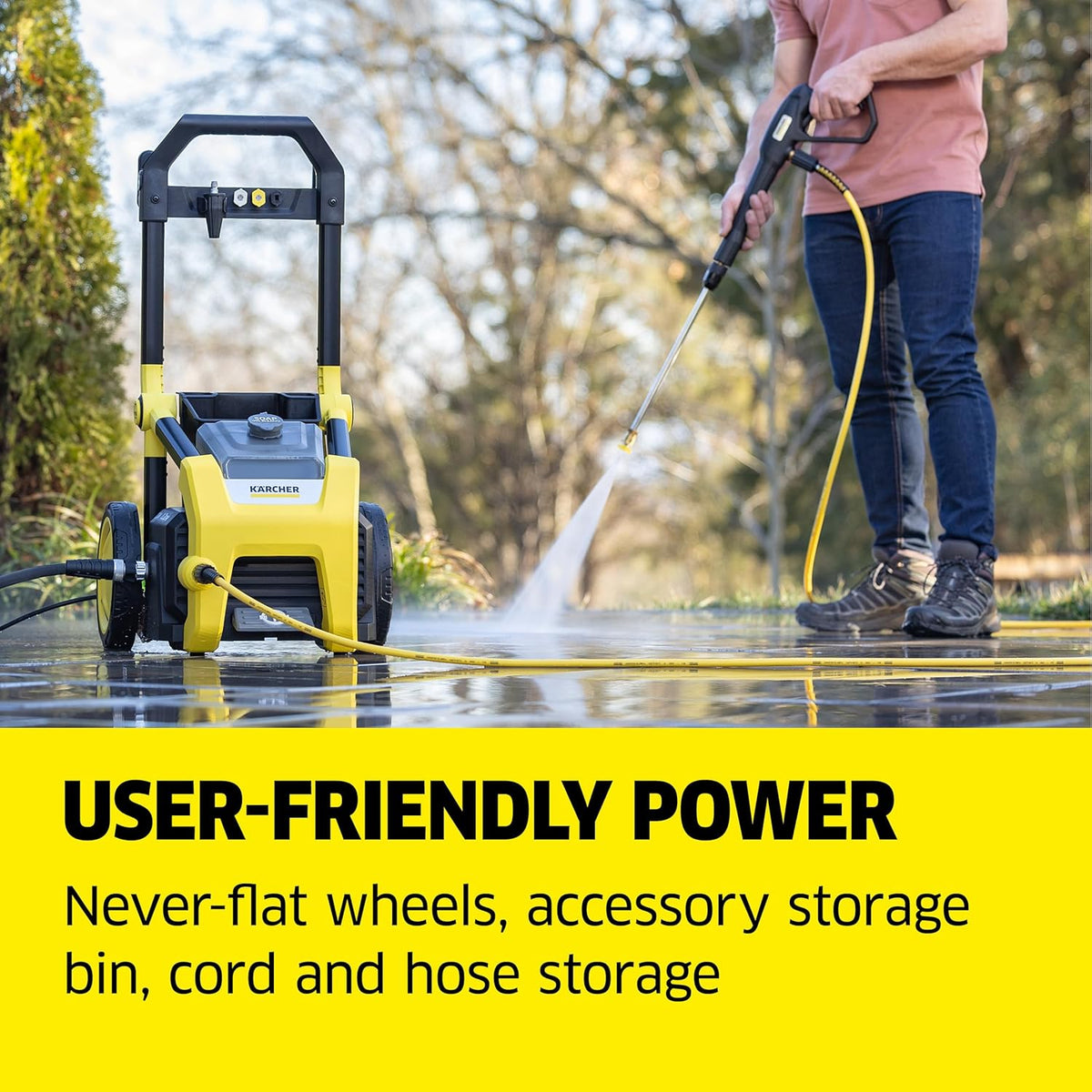 Karcher K2100PS Electric Pressure Washer 2100 PSI 1.2 GPM 120V New