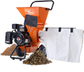 Super Handy GUO019 Wood Chipper Shredder Mulcher Ultra Heavy Duty 7HP 3 in 1 Multi-Function 3" Max Capacity New