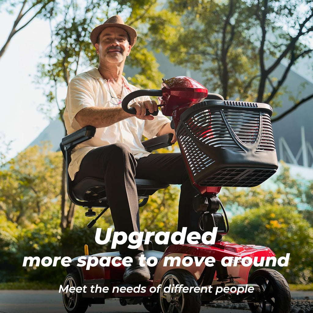 iScooter X-03 Mobility Scooter with Basket 250W 5 MPH 12.4 Mile Range New