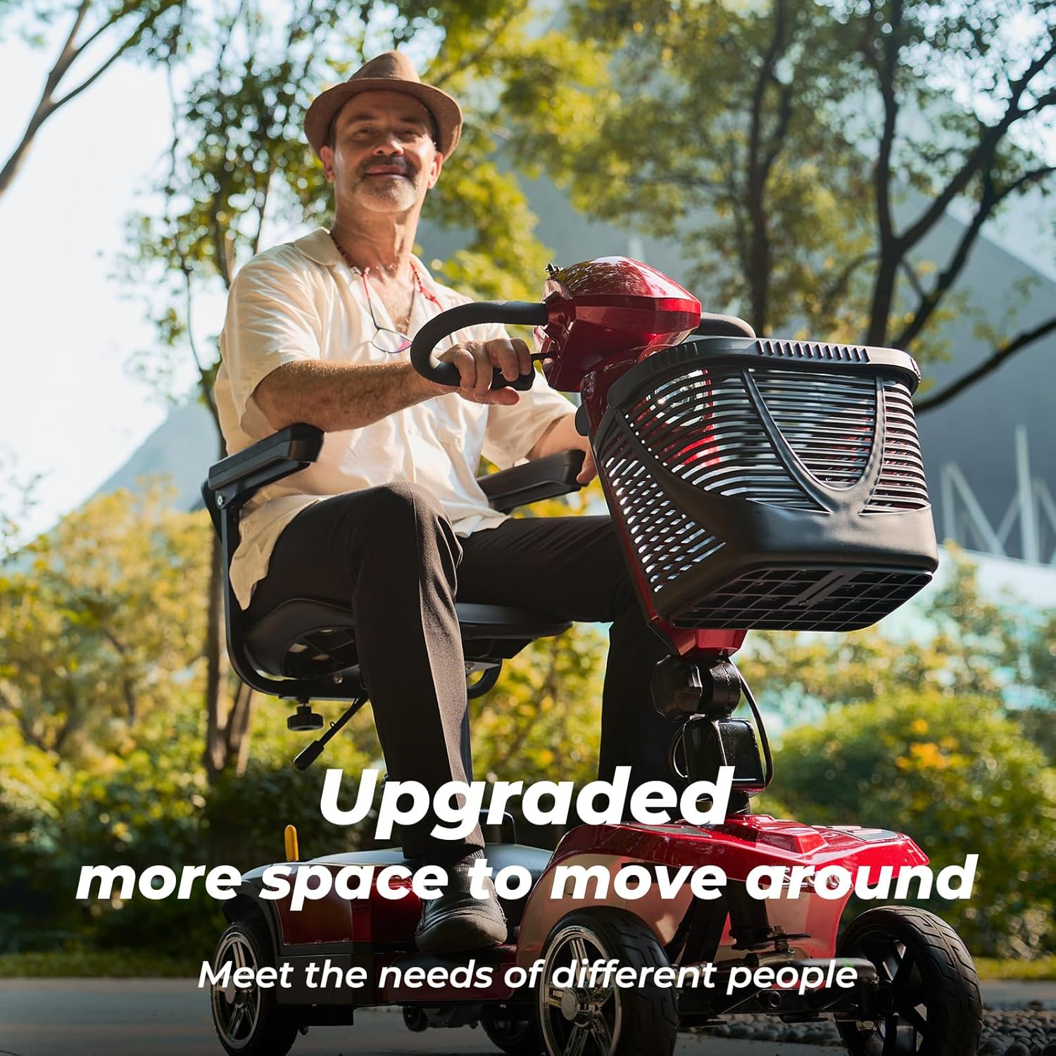 iScooter X-03 Mobility Scooter with Basket 250W 5 MPH 12.4 Mile Range New
