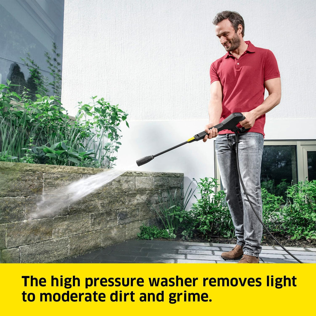 Karcher K3 Power Control Electric Pressure Washer with Car Care Kit 1800 PSI 1.45 GPM New