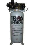 Iron Horse Stationary Air Compressor 60 Gal. 7 HP 16.5 CFM 150 PSI 208/230V IHD7160V1 New