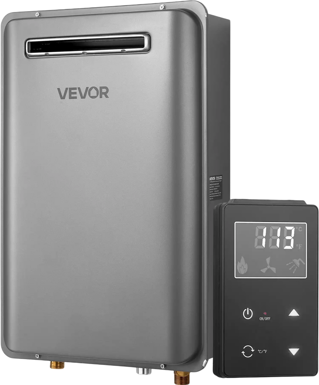Vevor Tankless Water Heater 5.3 GPM Natural Gas 120,000 BTU New