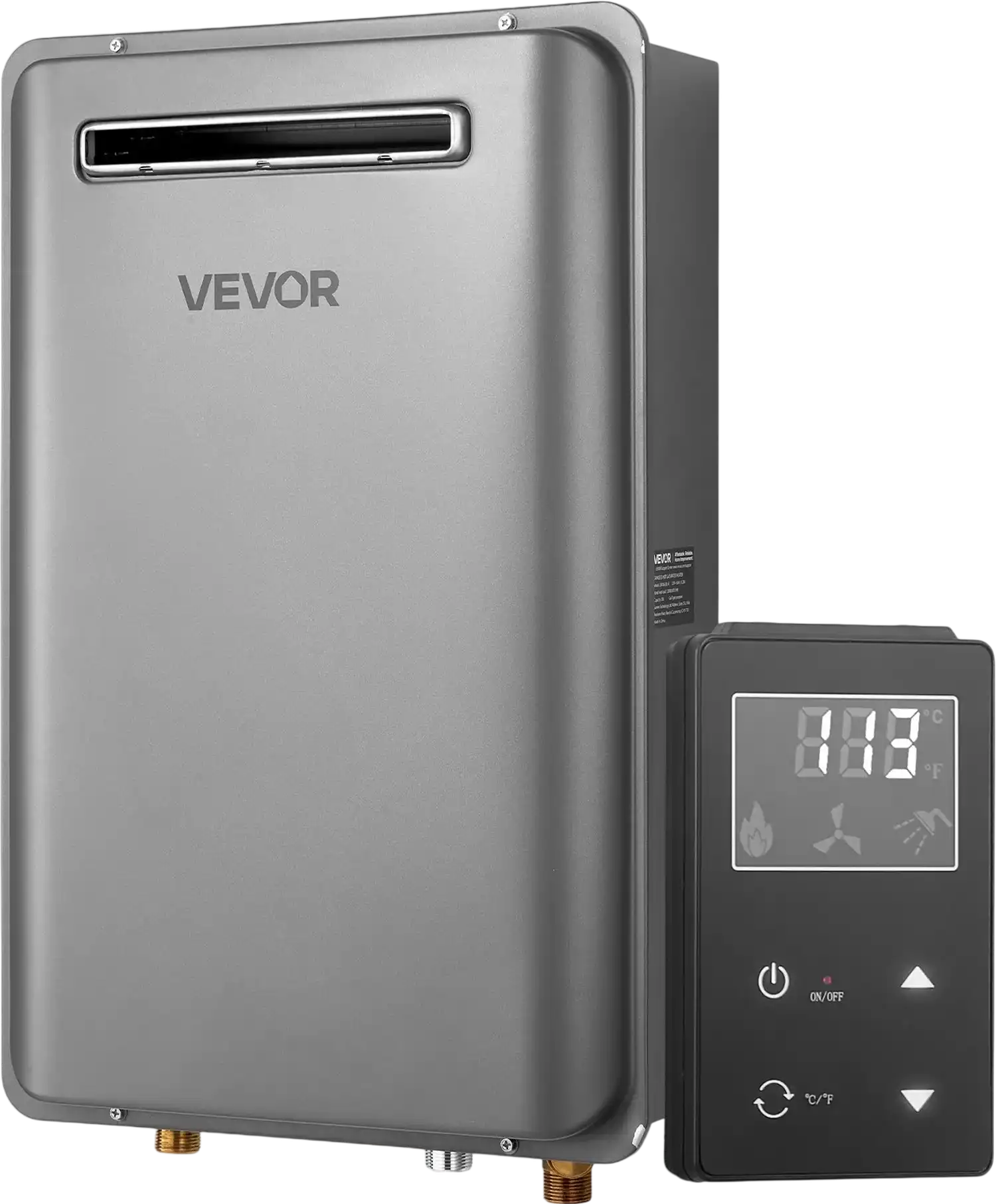 Vevor Tankless Water Heater 5.3 GPM Propane 120,000 BTU New