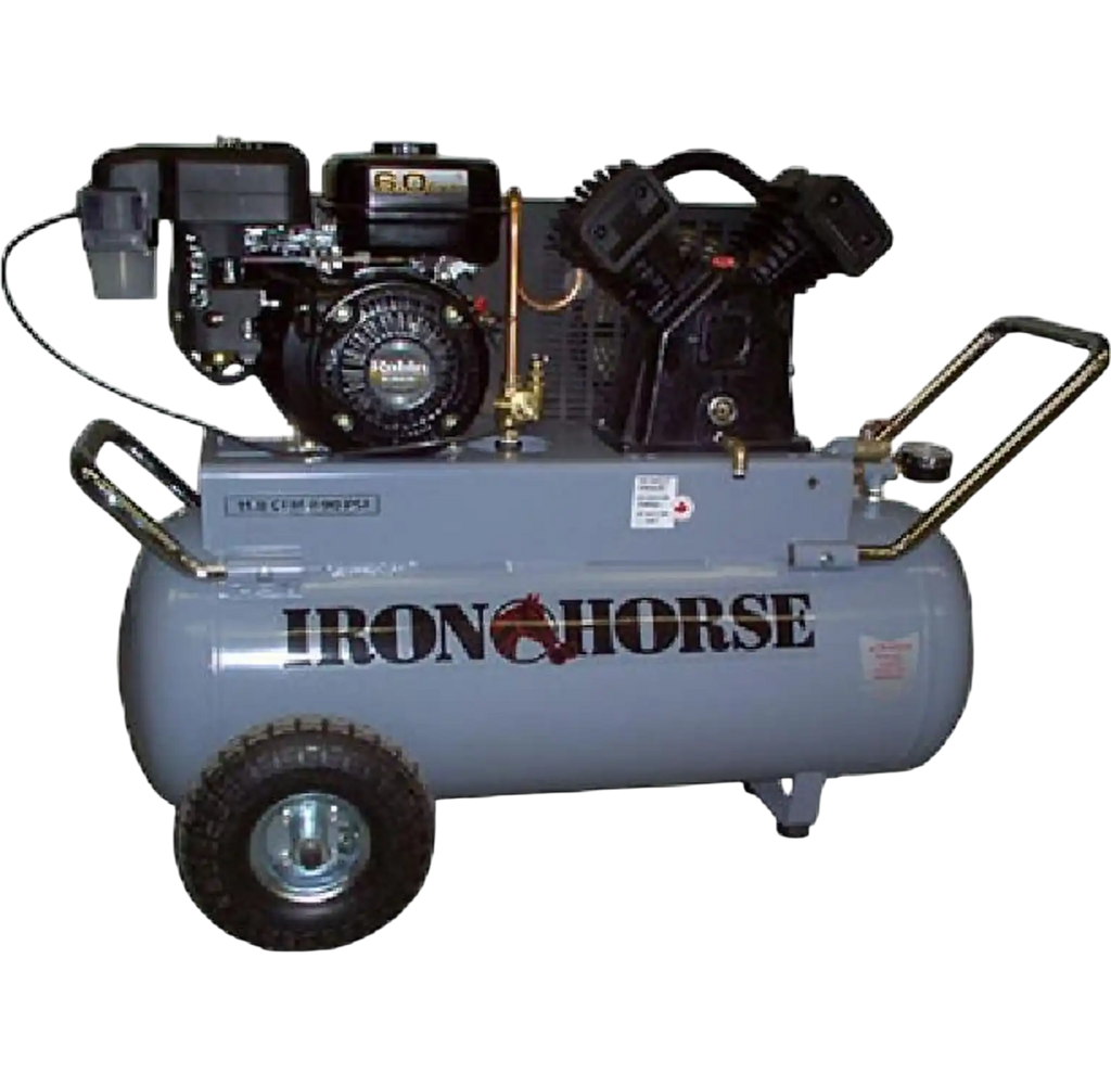 Iron Horse Air Compressor 150 PSI 25 Gal. 11 CFM 5.5 HP Honda GX160 Engine IHP55G25H1 New