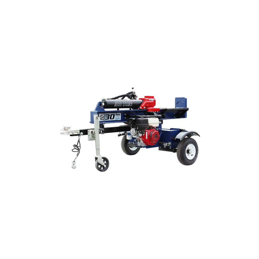 Iron and Oak Log Splitter 30 Ton Vertical/Horizontal Honda GX270 Engine Torsion Axle BHVH3018GXT New